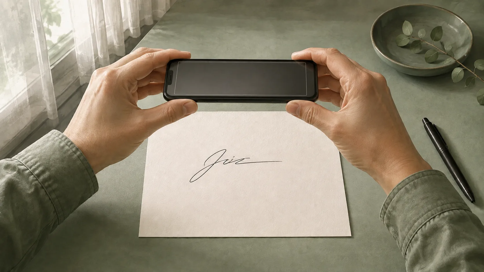 How to Remove the Background from a Signature Photo How to Remove the Background from a Signature Photo