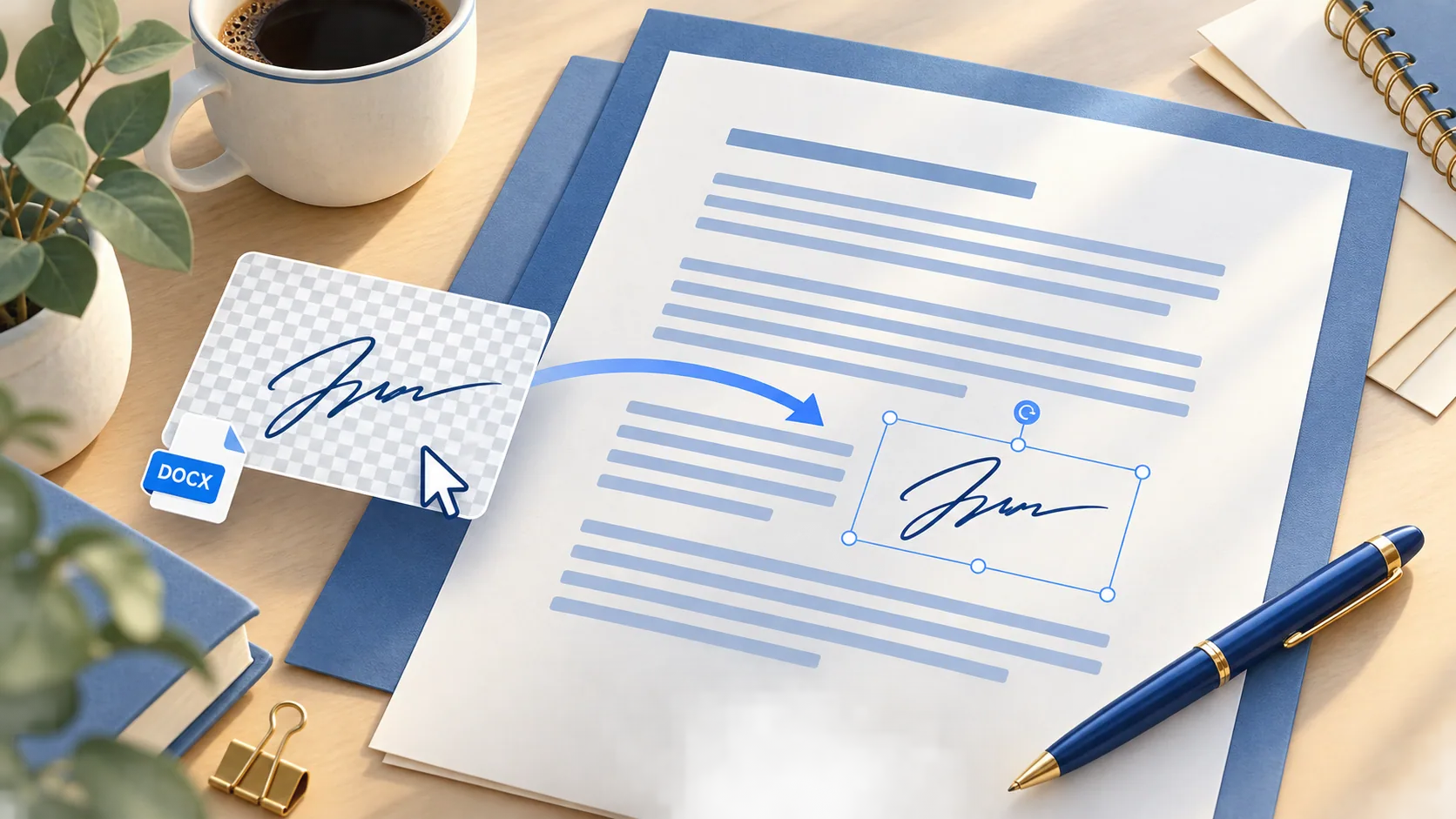 Remove White Background from a Signature in Word Remove White Background from a Signature in Word
